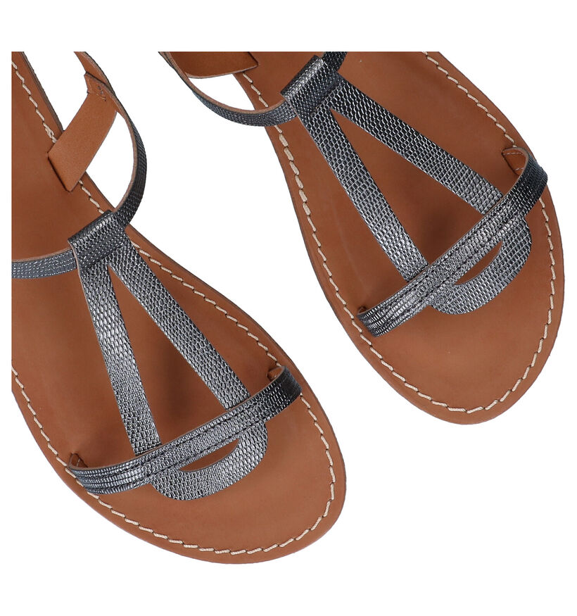 Scapa Sandales plates en Bronze en simili cuir (287708)