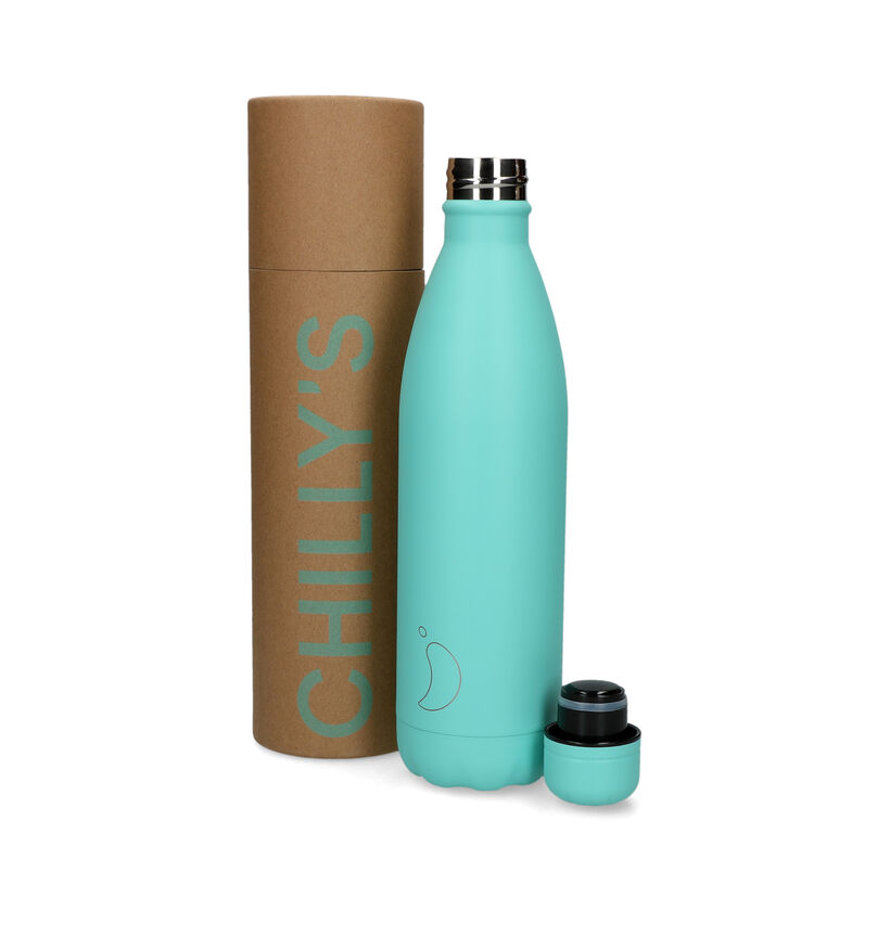Chilly's Pastel Gourde en Turquoise pour hommes, femmes, filles, garçons (328164)
