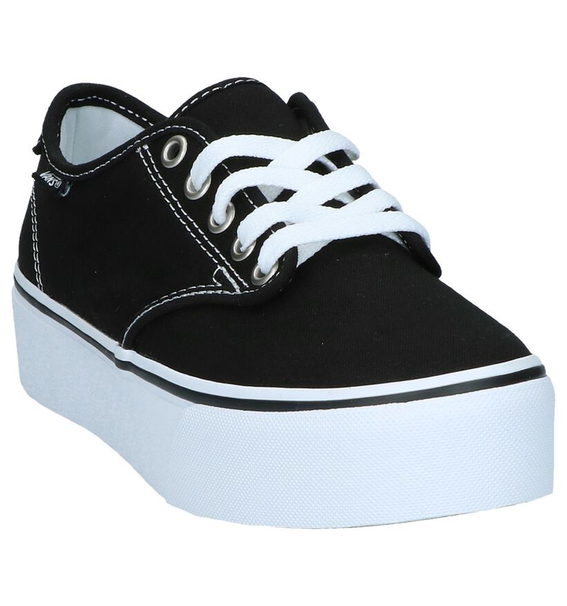 Vans Camden Platform Baskets Skate en Noir en textile (253464)