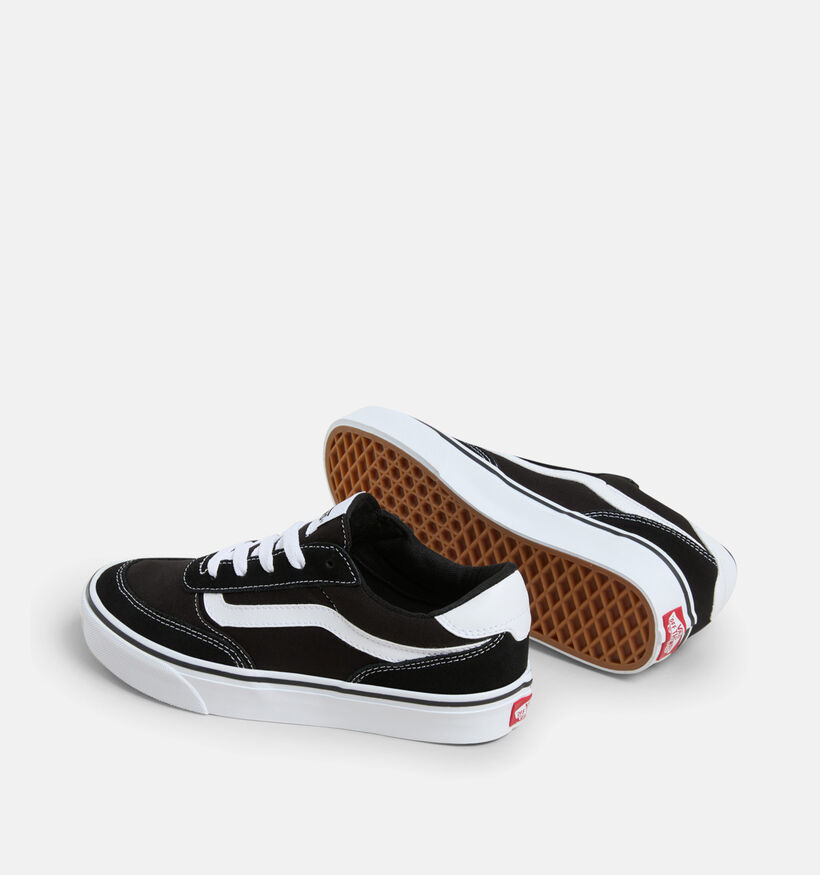 Vans Brooklyn Baskets pour skate en Noir pour femmes (351354)
