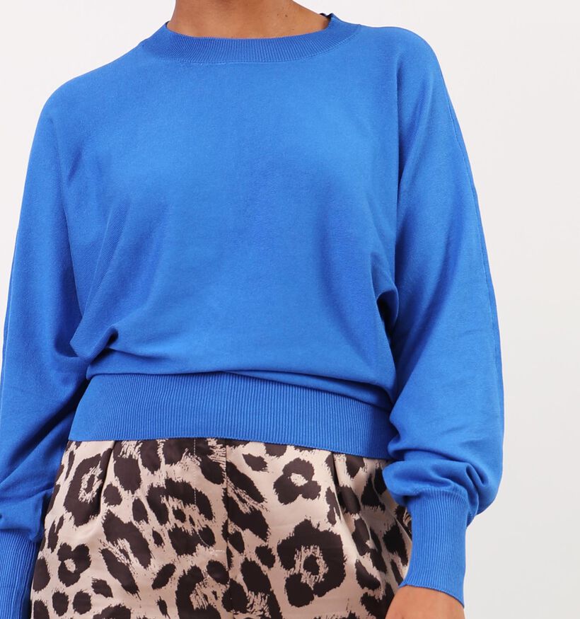 Minus Dana Blauwe Knit trui voor dames (348237)