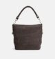 Via Limone Donkerbruine Schoudertas voor dames (367752)