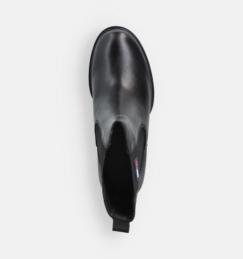 Tommy Hilfiger Jeans Bottines à talons en Noir pour femmes (362364)