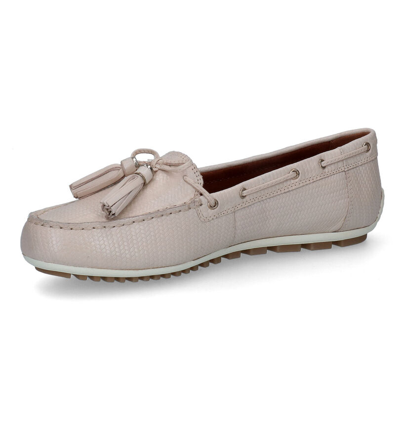 Tamaris Mocassins en Beige clair en cuir (306370)