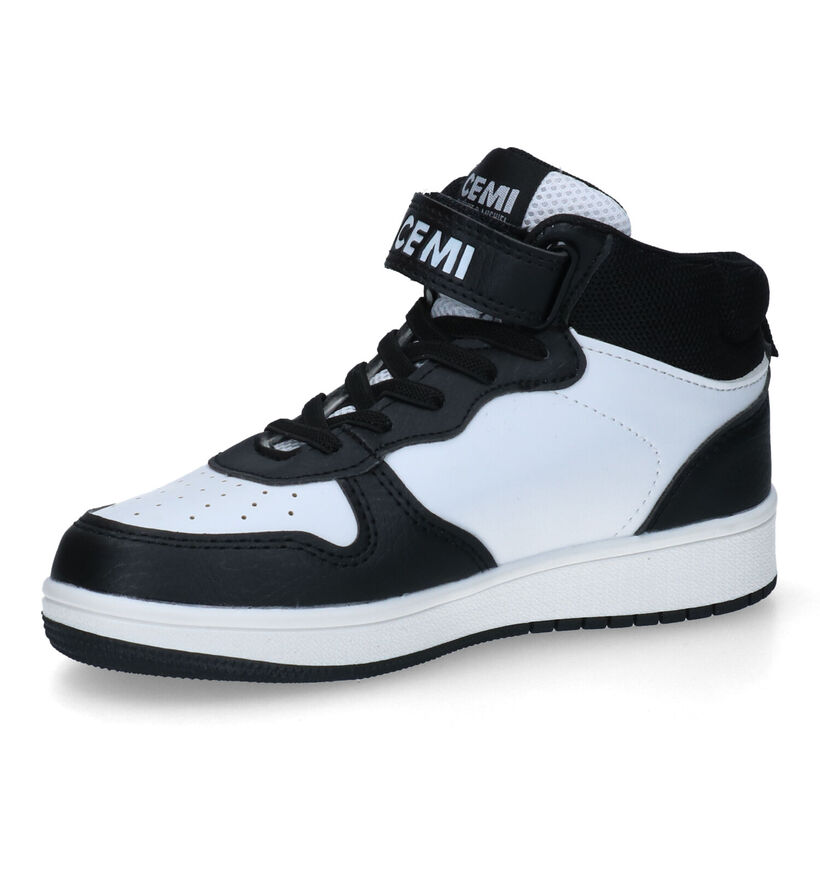 CEMI Rode Hoge sneakers voor jongens, meisjes (329522)