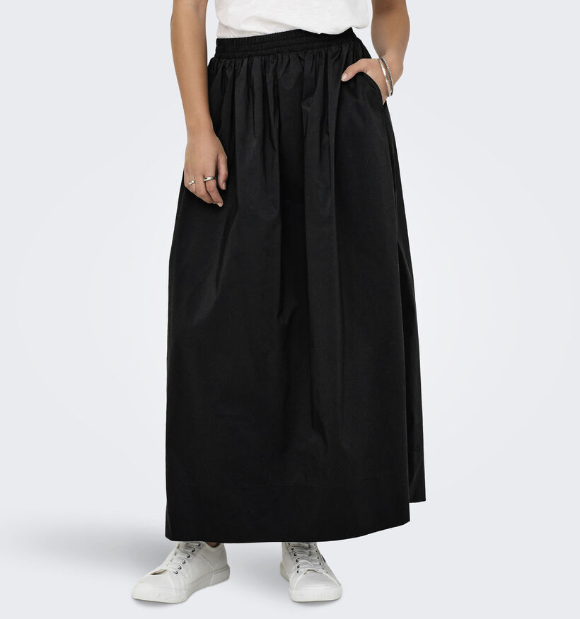 JDY Mio Jupe mi-longue en Noir pour femmes (359072)