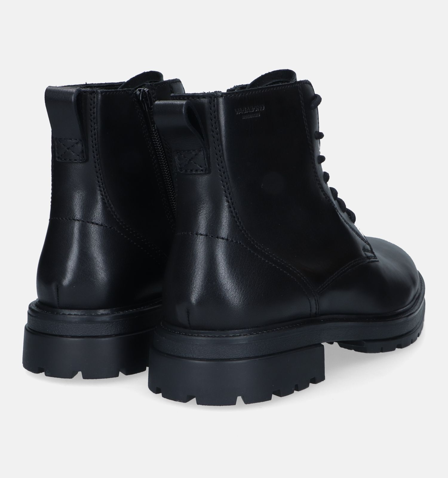 Vagabond Johnny Zwarte Veterboots Heren Boots Online op TORFS.BE