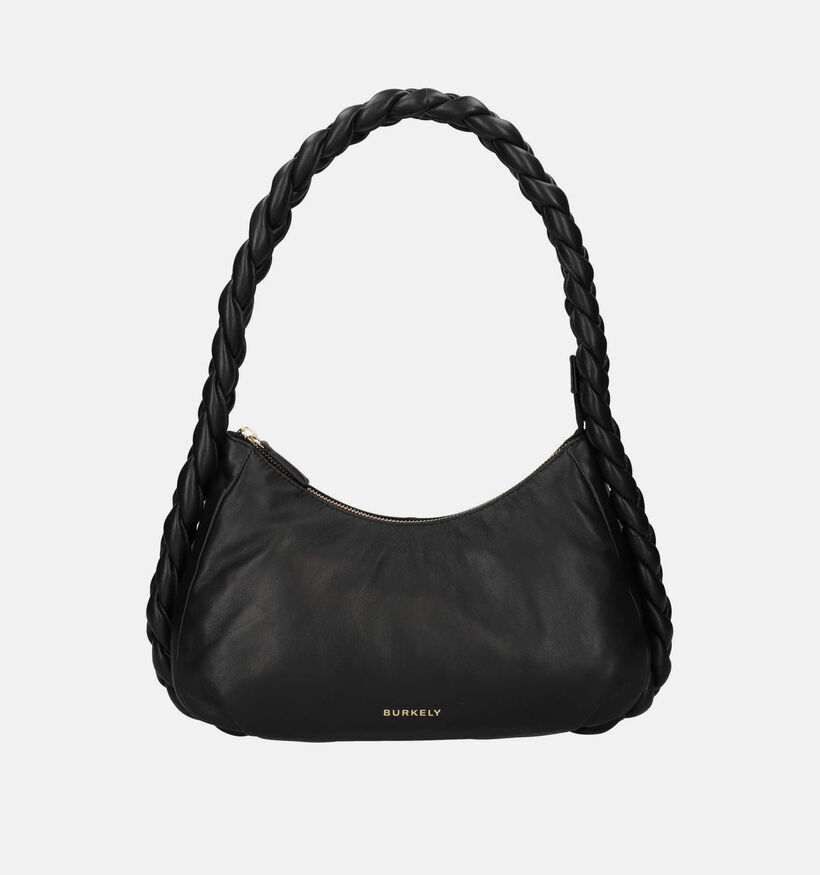 Burkely Braidy Zwarte Schoudertas voor dames (380453)