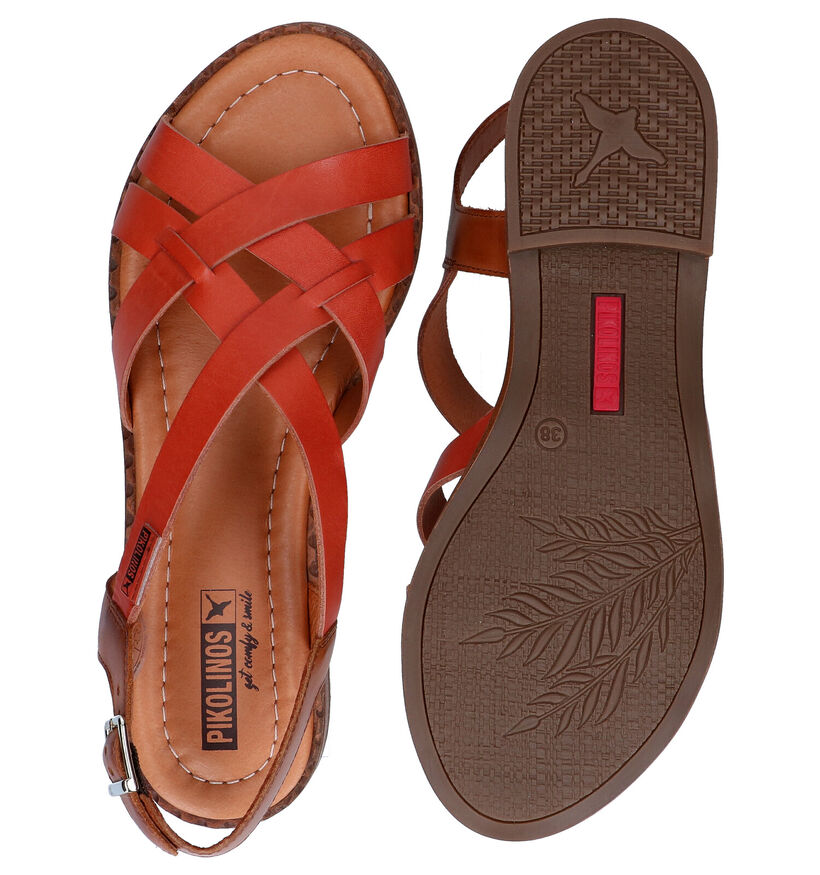 Pikolinos Algar Cognac Sandalen voor dames (307985)