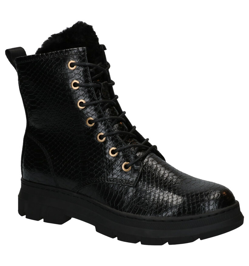 Youh! Zwarte Boots in kunstleer (278735)