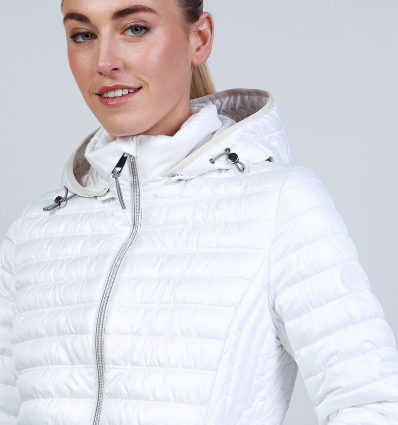 Barbara Lebek Witte Jas voor dames (372094)