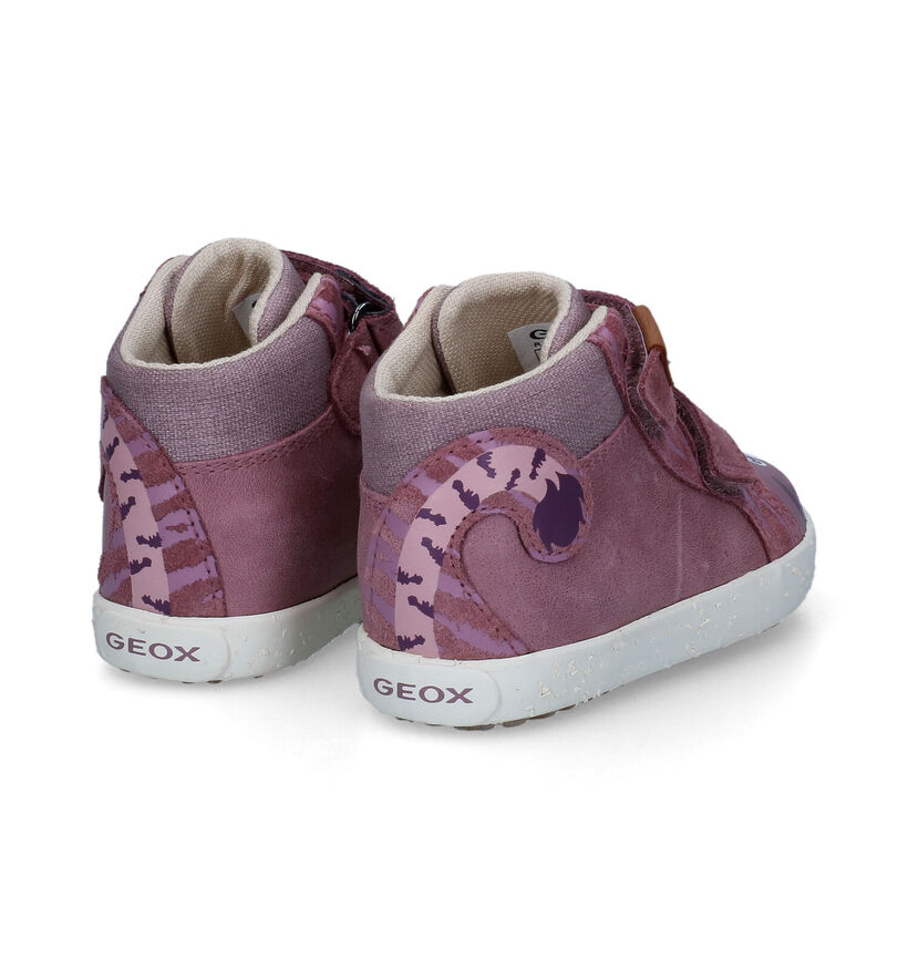 Geox Kilwi Chausures pour bébé en Rosé pour filles (313608) - pour semelles orthopédiques