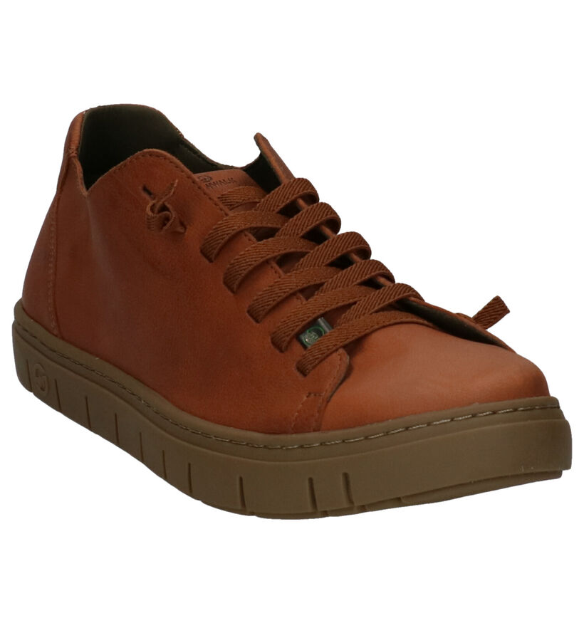 Slowwalk Kraz Doran Chaussures Basses en Cognac en cuir (257373)