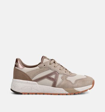 Allrounder Sneakers Wit/Beige/Roze