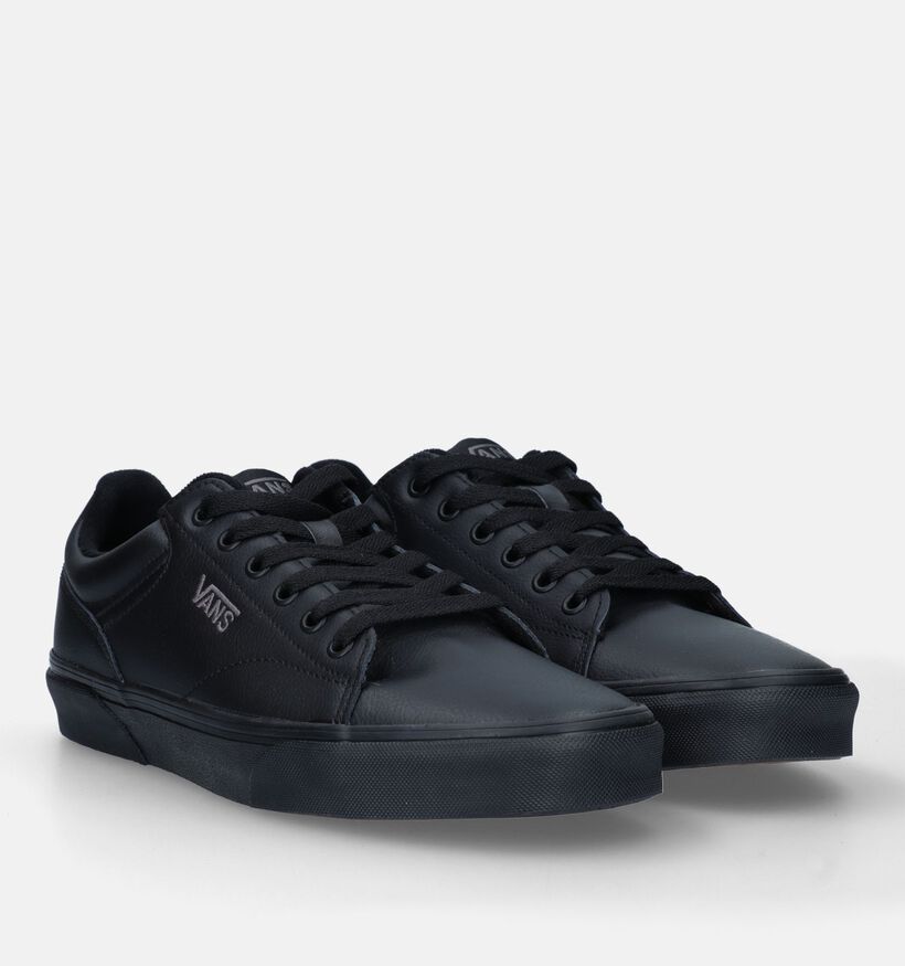 Vans Seldan baskets de skate en Noir pour hommes (328233)