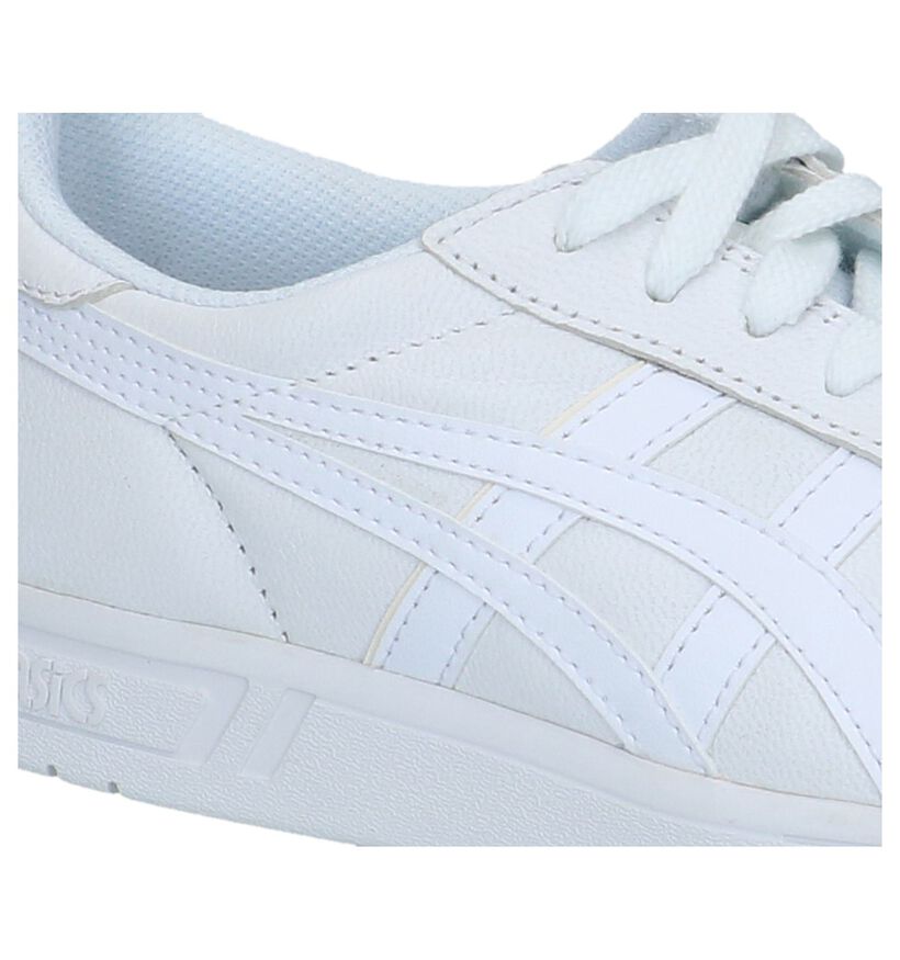 Asics Baskets basses en Blanc en cuir (238187)