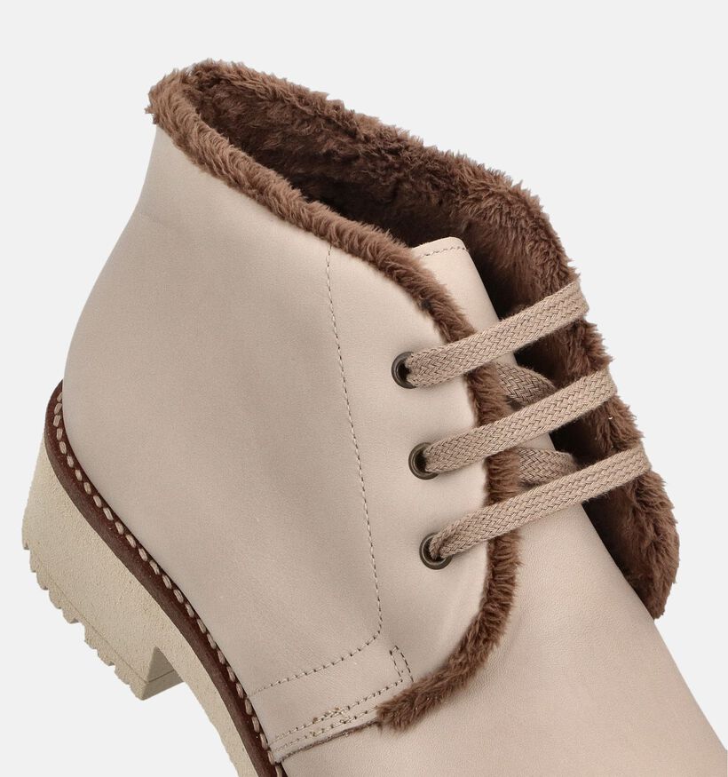 Pitillos Boots à lacets en Blanc pour femmes (365522) - pour semelles orthopédiques