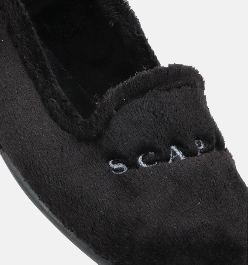 Scapa Pantoufles fermées en Noir pour femmes (364275)