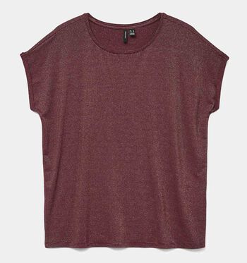 T-shirt bordeaux
