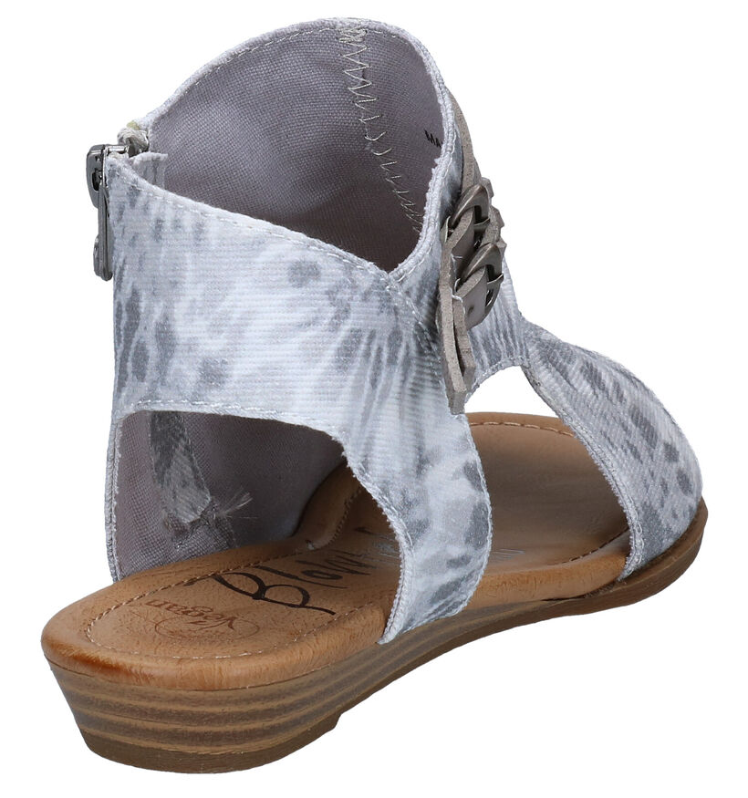 Blowfish Malibu Blumoon Grijze Sandalen in stof (288923)