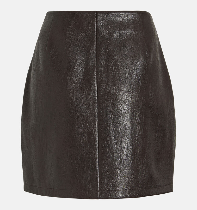 Vila Fima Bruine Rok met Hoge Taille voor dames (383840)