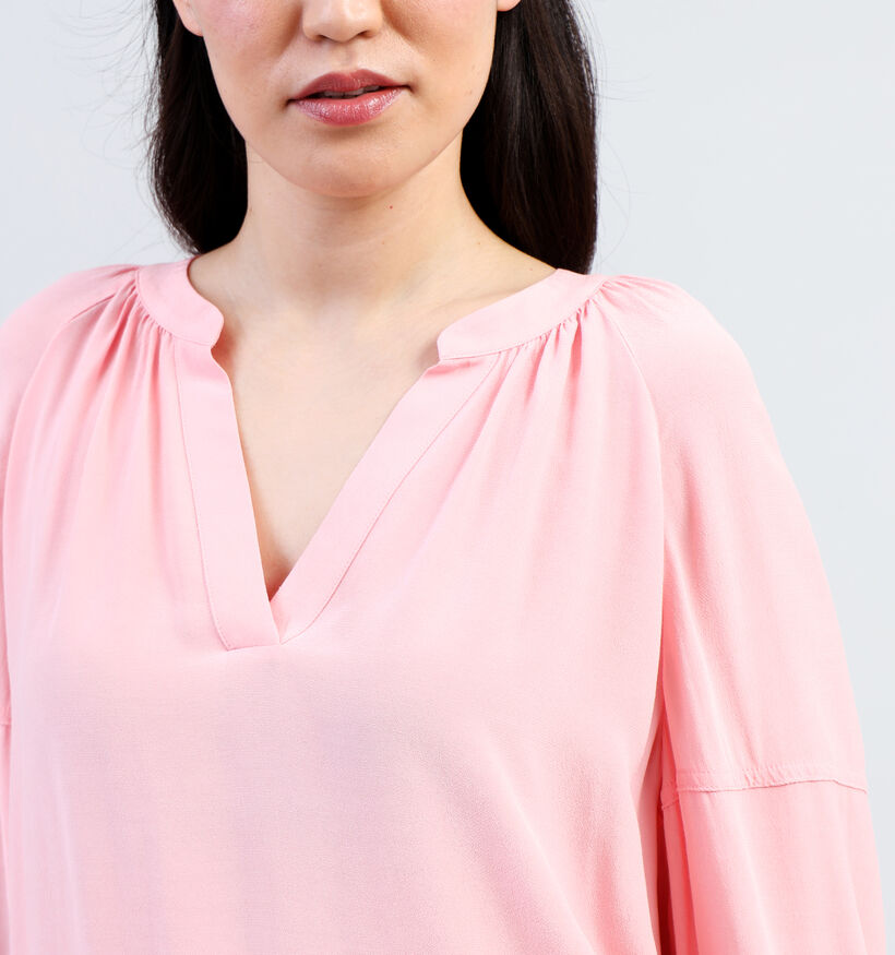 comma Blouse en Rose pour femmes (341702)