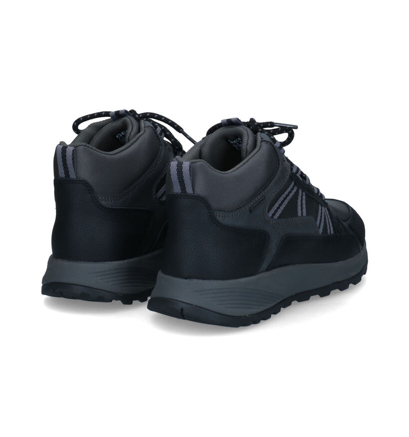 Geox Terrestre Chaussures de randonnée en Bleu en simili cuir (313677)