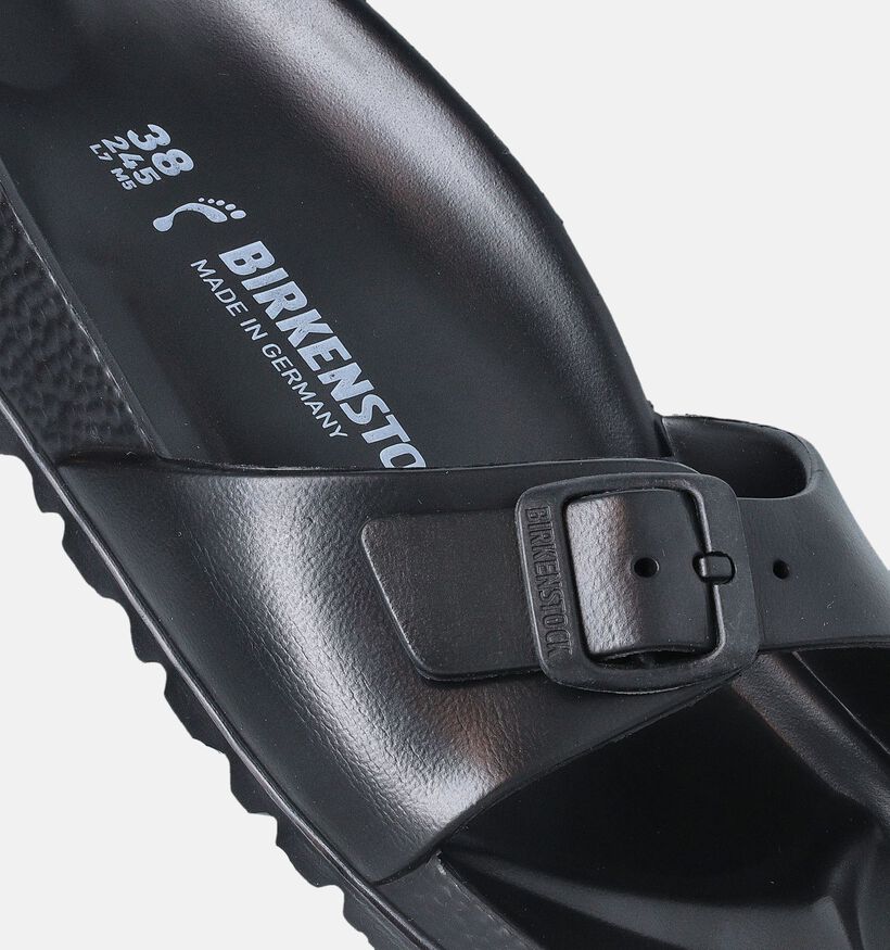 Birkenstock Madrid Nu-pieds en Noir pour femmes (350881)