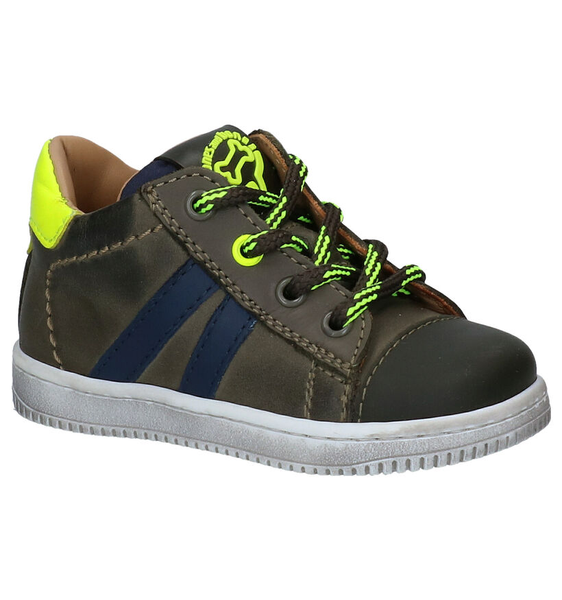 STONES and BONES Ber Chaussures pour bébé en Bleu en cuir (295063)