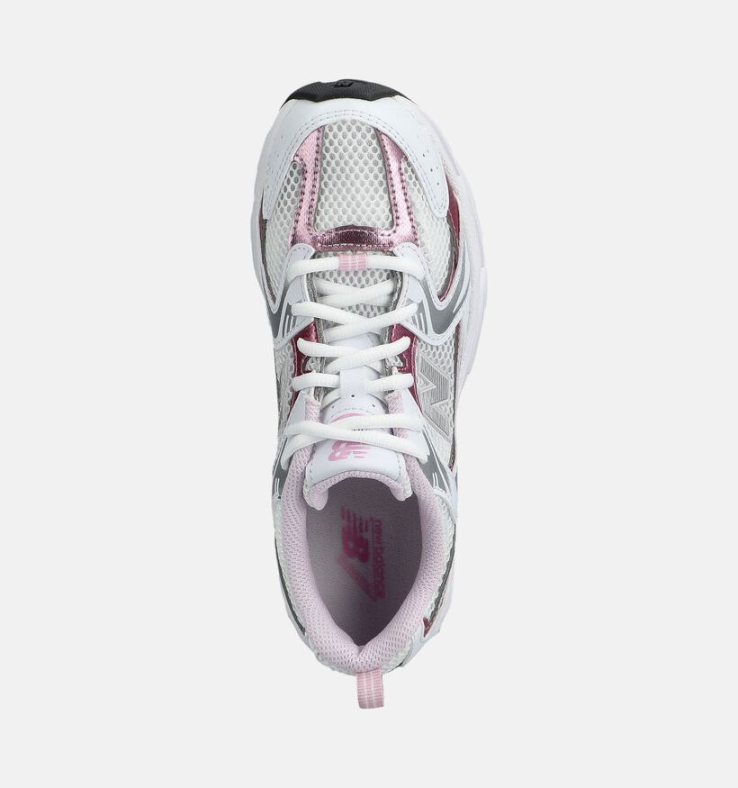 New Balance GR530 Witte Lage Sneakers voor meisjes (375132) - geschikt voor steunzolen