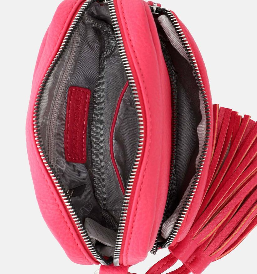 Emily & Noah Belli Sac porté croisé en Fuchsia pour femmes (340621)