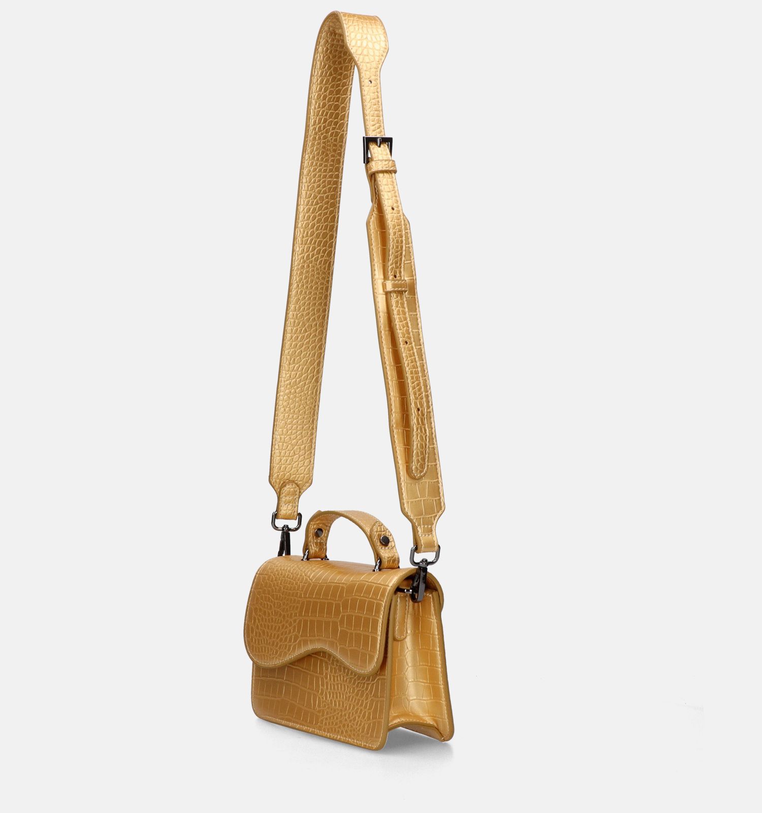 Hvisk Crane Shiny Trace Gouden Handtas Dames Handtassen Feesttassen Online op TORFS.BE