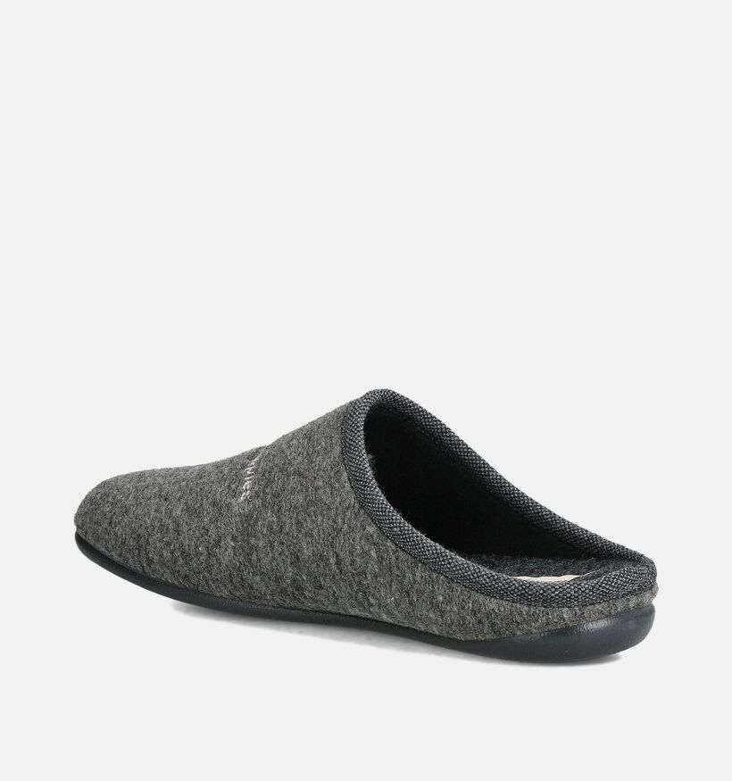 Hush Puppies Denox Pantoufles en Gris pour hommes (361637)