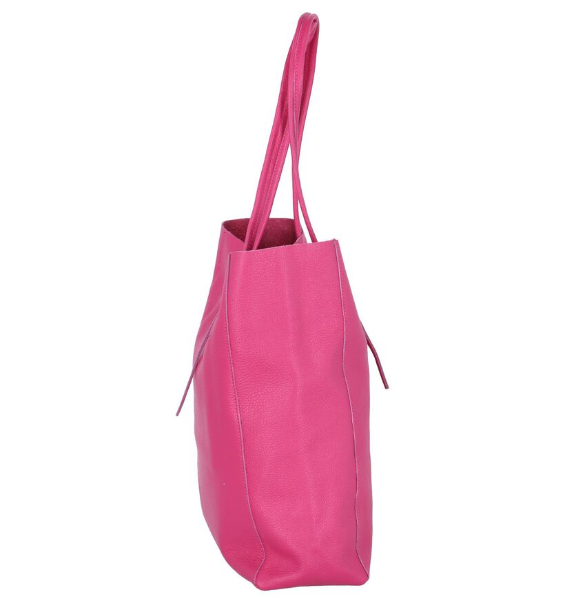 Dolce C. Shopper Tas Roze in leer (234999)