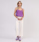 Vero Moda Sandy Pantalon classique en Écru L-32 pour femmes (323847)