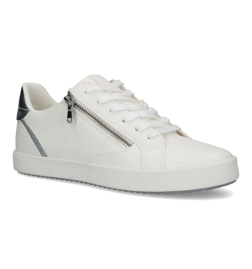 Geox Blomiee Baskets en Blanc en simili cuir (320113)