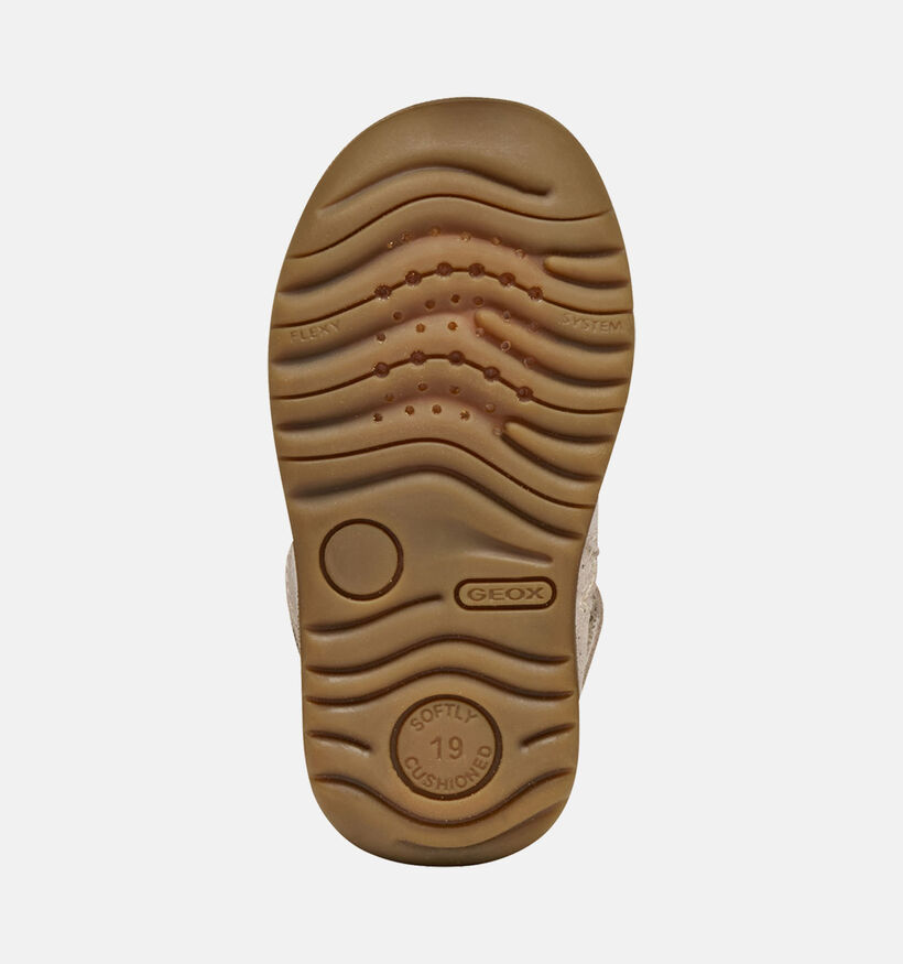 Geox Macchia Beige Babyschoenen voor meisjes (360375) - geschikt voor steunzolen
