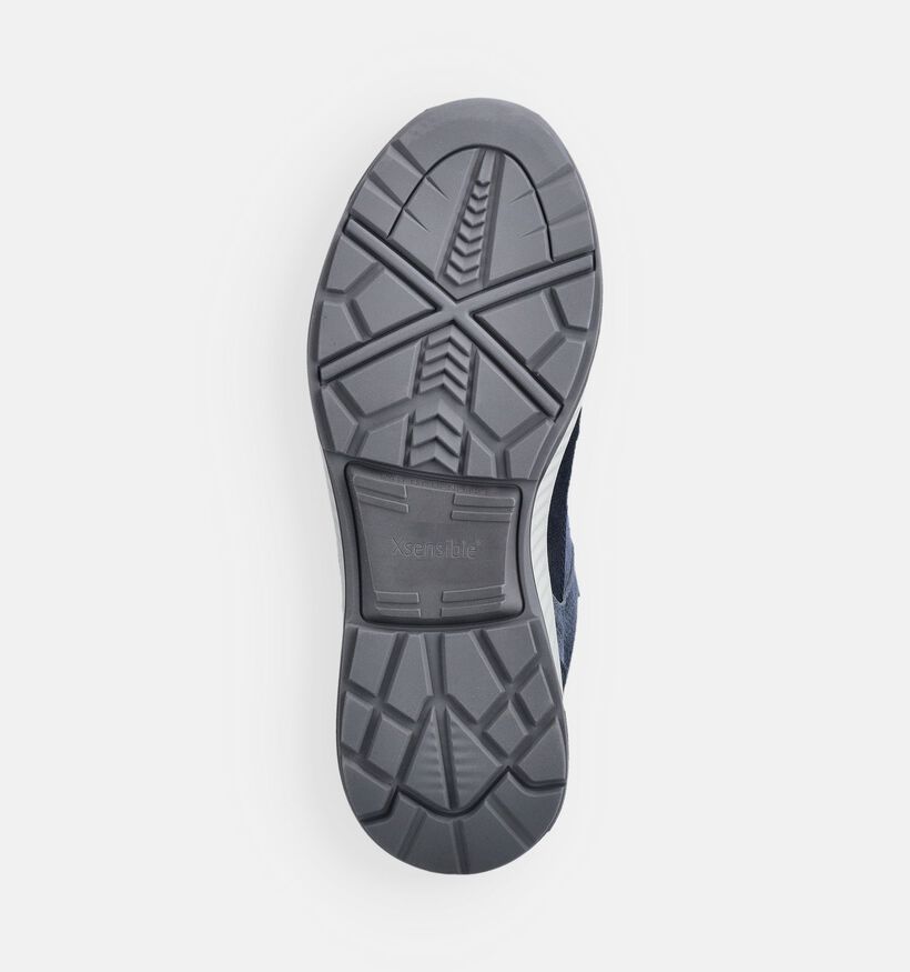 Xsensible Hudson Donkerblauwe Sneakers voor heren (381827) - geschikt voor steunzolen