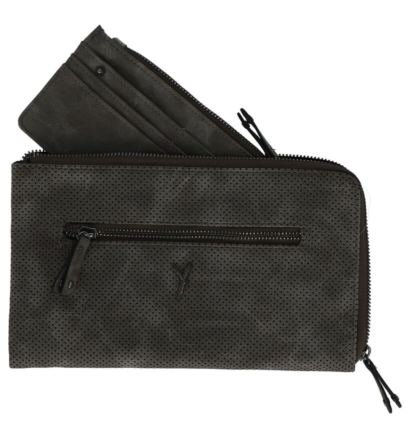 Suri Frey Pochettes en Gris foncé en simili cuir (227639)