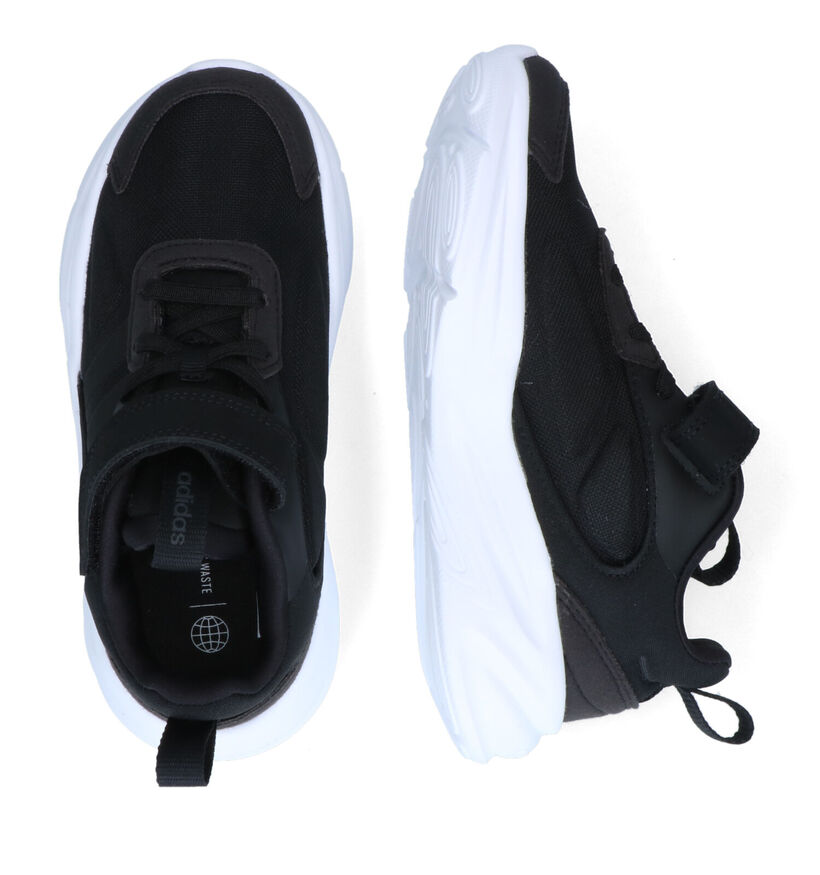adidas Ozelle El K Zwarte Sneakers voor jongens (311320)