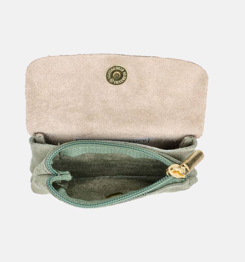 Via Limone Porte-monnaies zipp&eacute; en Vert pour femmes (382752)