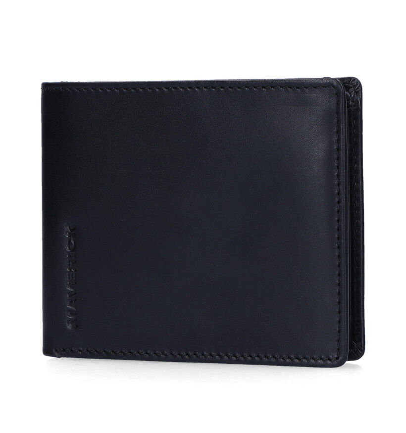 Maverick Portefeuille en Noir pour hommes (341266)