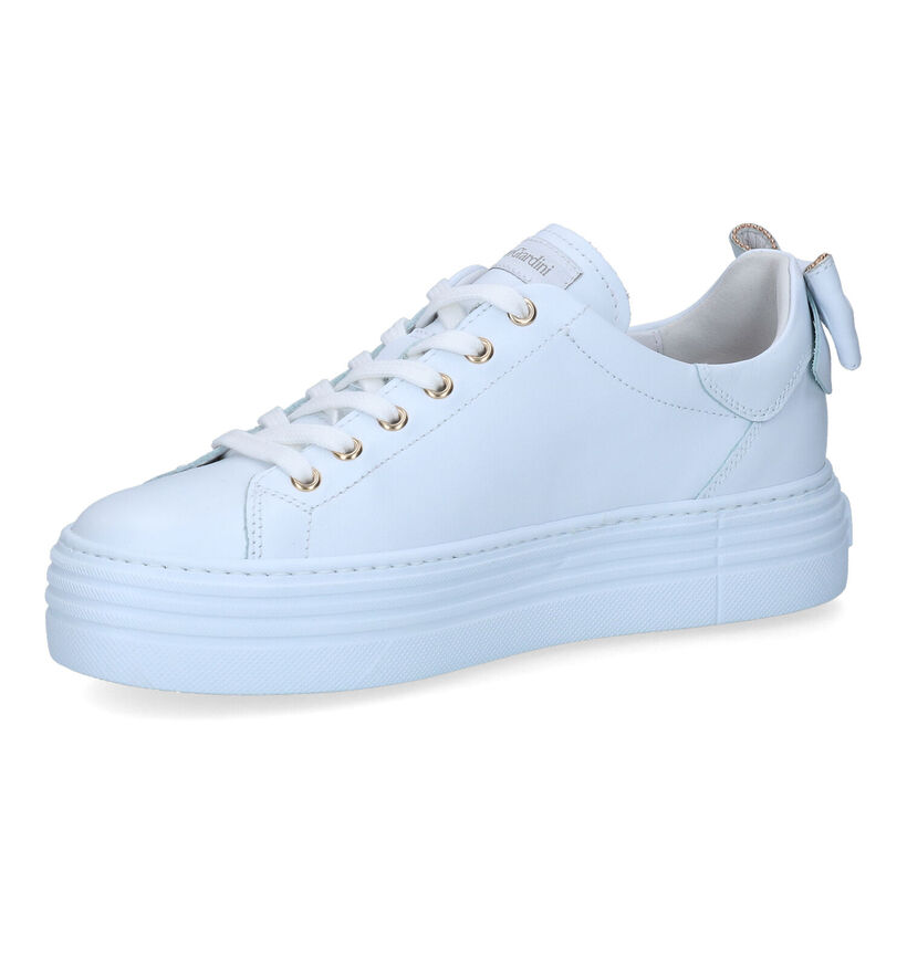 NeroGiardini Witte Sneakers in leer (307500)