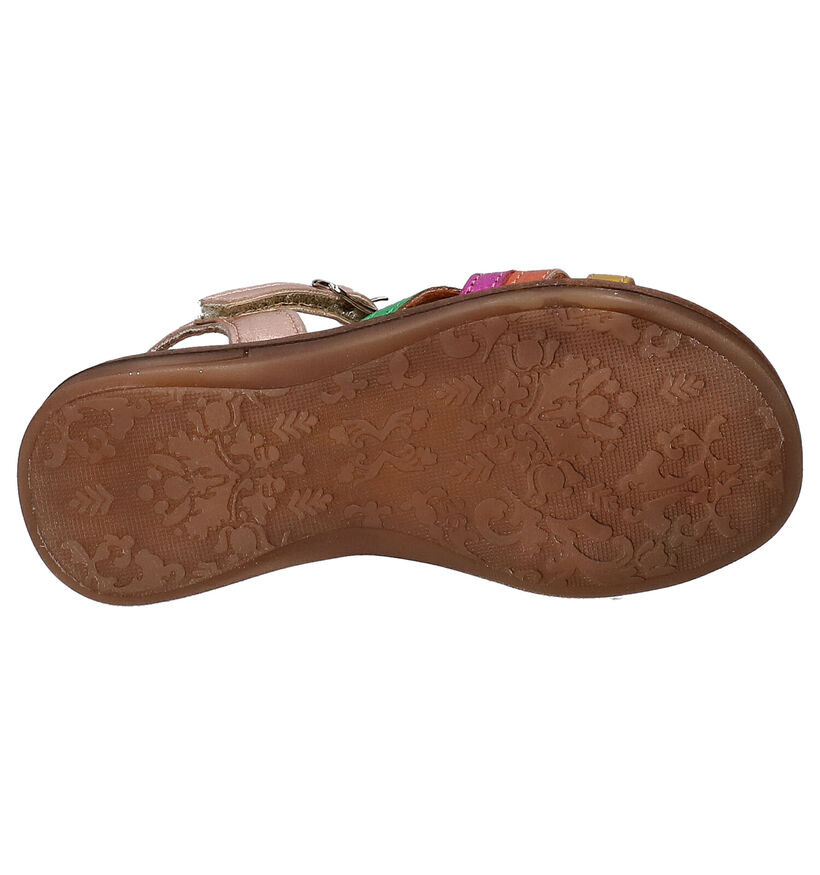 Little David Sandra Sandales en Multicolore en cuir (273170)