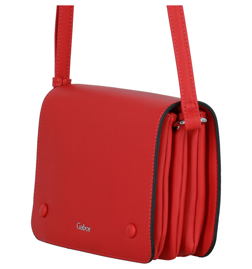 Gabor Felizia Rode Crossbody Tas in kunstleer (269453)