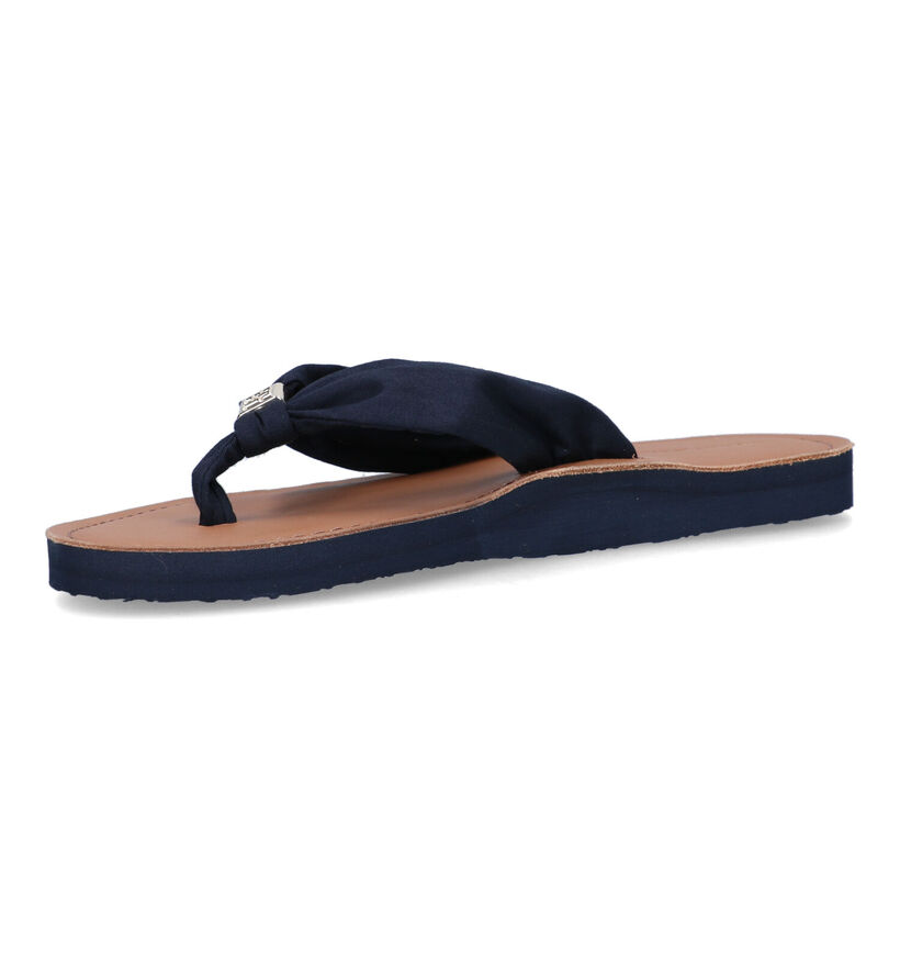 Tommy Hilfiger Elevated Beach Blauwe Teenslippers voor dames (321001)