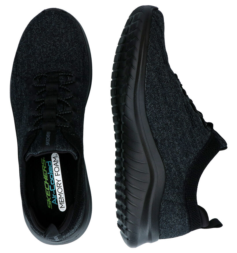 Skechers Ultra Flex 2.0 Cryptic Baskets en Noir en textile (305984)