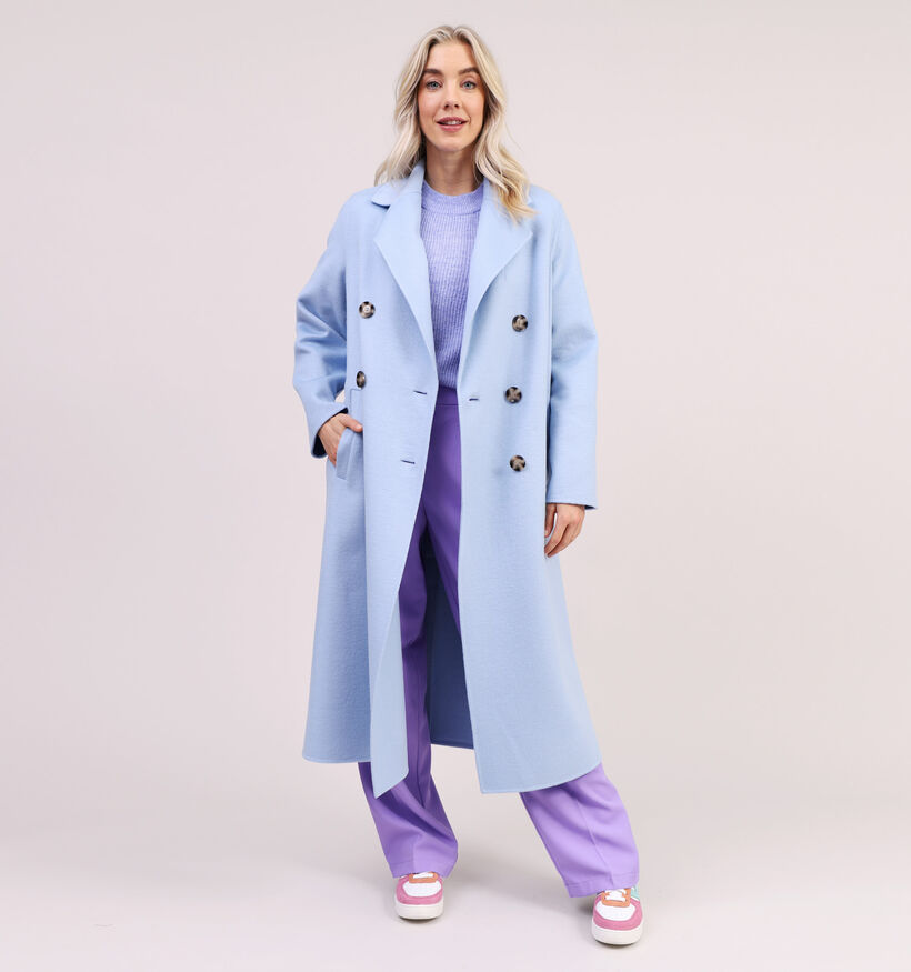 comma Manteau en Bleu (327304)