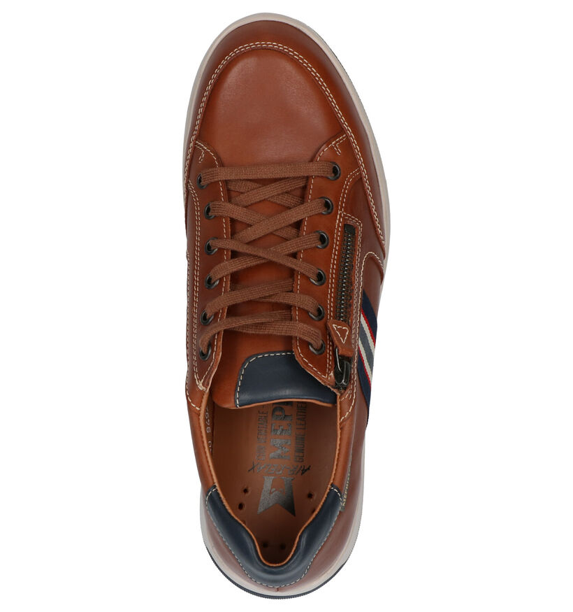 Mephisto Chaussures à lacets en Cognac en cuir (307307)