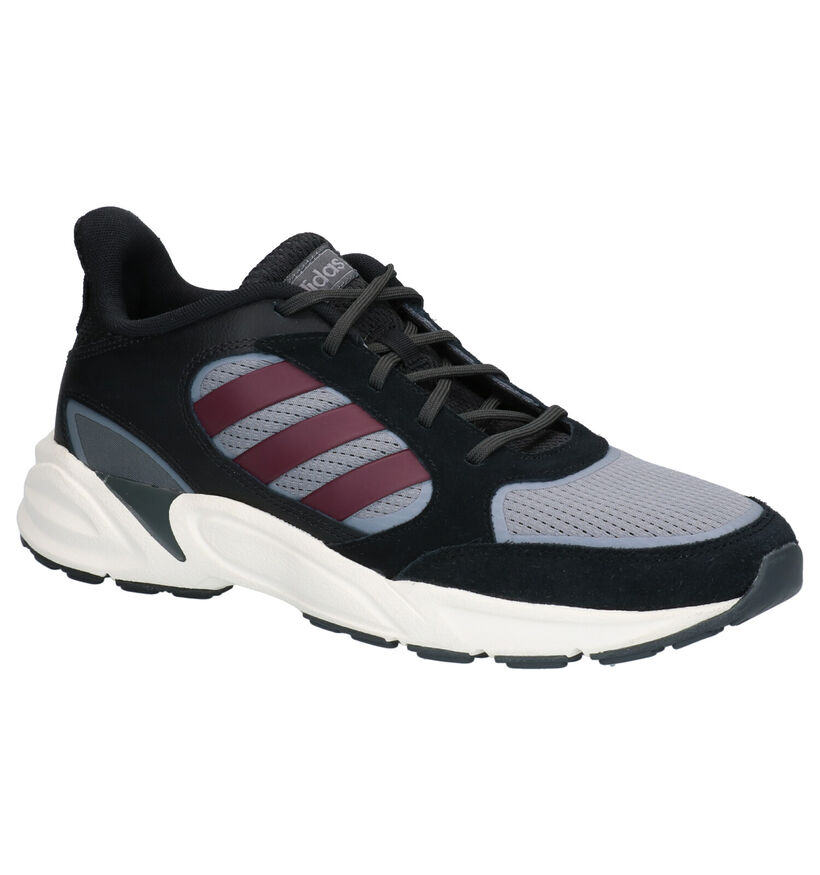 adidas 90S Valasion Baskets en Noir en textile (261833)
